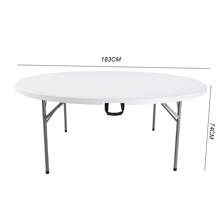 6FT Round Table 