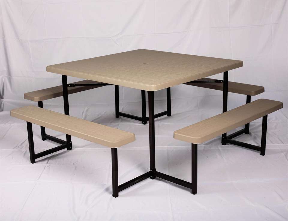 Folding Table With Bench chair 