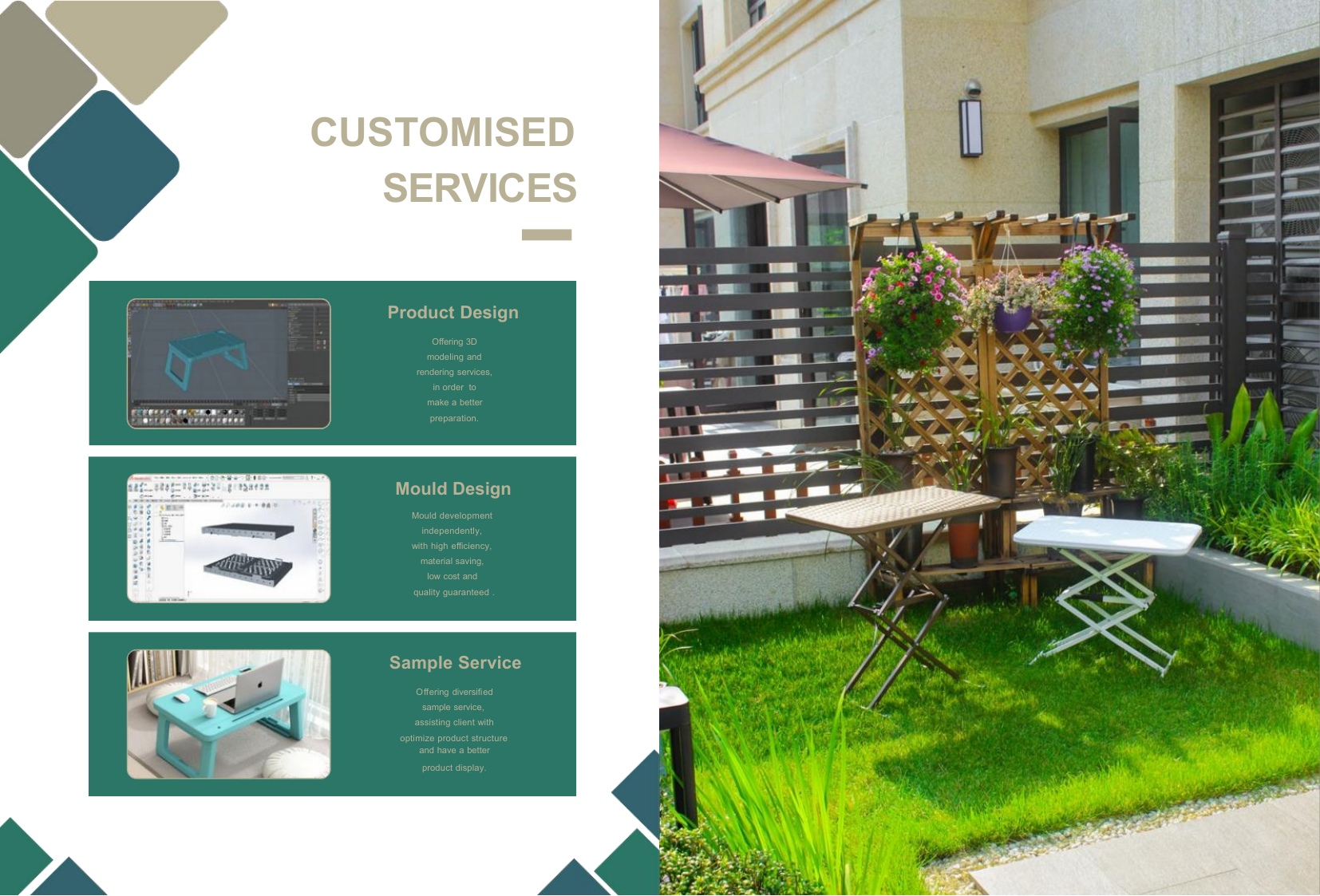 Furniture product design service