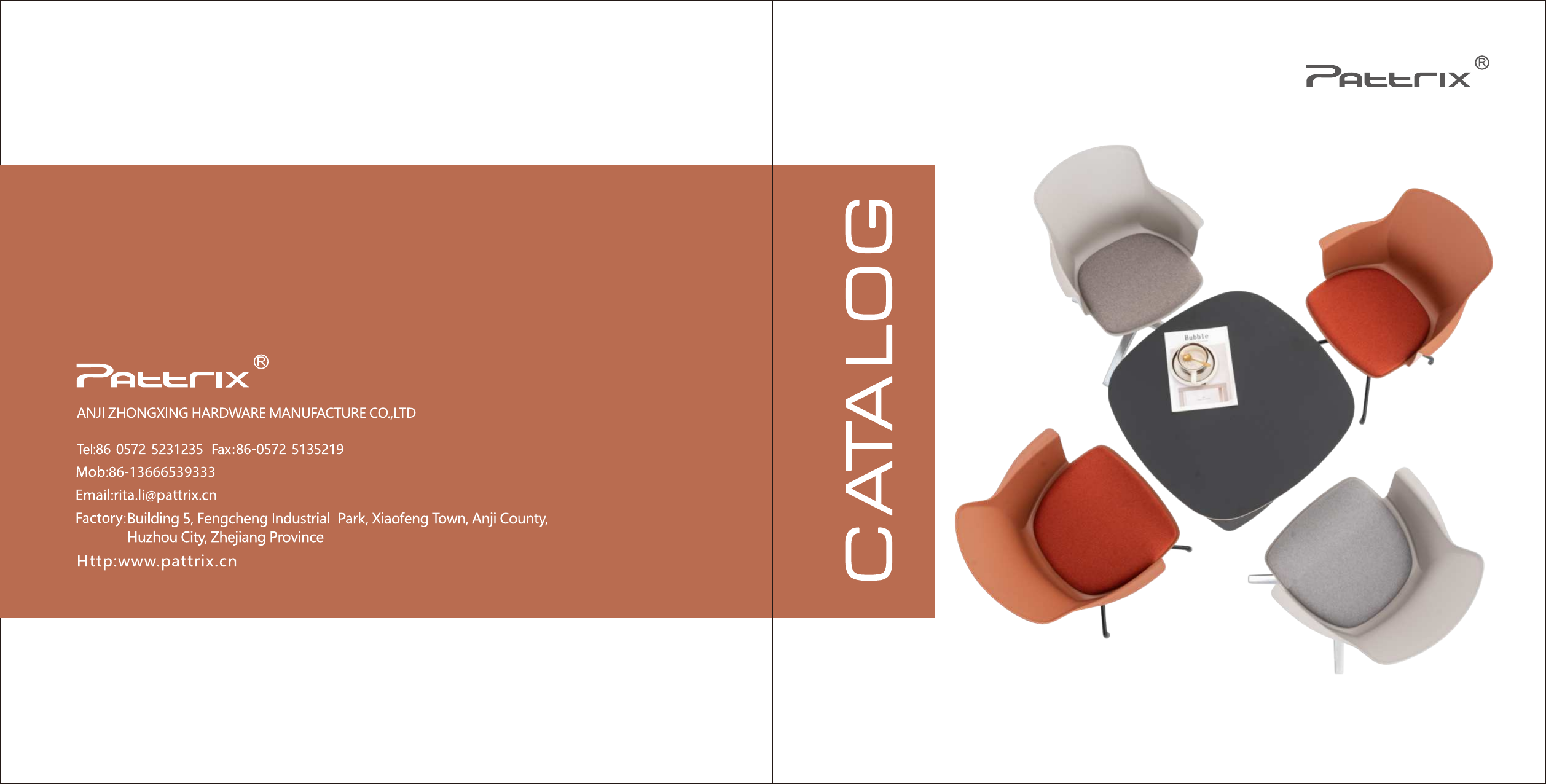 Commercial seating partner catalogue resource